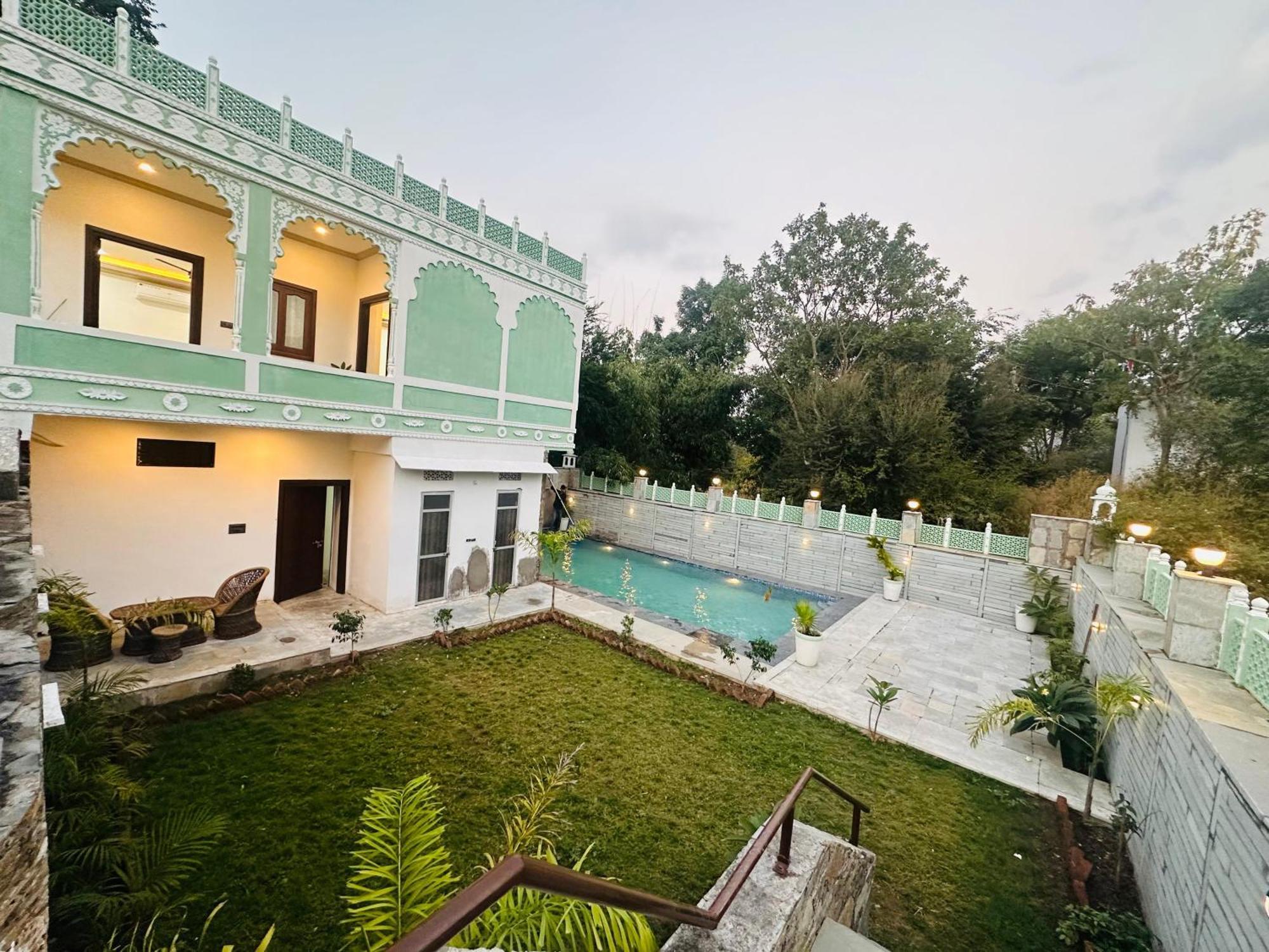 فيلا Rajasthan Haveli أُودايبور المظهر الخارجي الصورة